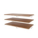 Ver imagem 3 de Kit 3 Prateleiras 87cm Hera CabeCasa MadeiraOriginals