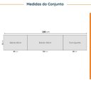 Ver imagem 4 de Cozinha Modulada 5 Peças 2 Aéreos 2 Balcões 1 Torre Quente Ipanema CabeCasa MadeiraOriginals Branco/