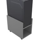 Ver imagem 4 de Kit 02 Suportes Para Cpu E Nobreak Com Rodízios Guide L03 Cinza - Lyam Lyam Decor
