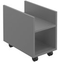 Ver imagem 7 de Kit 02 Suportes Para Cpu E Nobreak Com Rodízios Guide L03 Cinza - Lyam Lyam Decor
