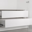 Ver imagem 5 de Kit Planejado Gaveteiro 87cm Hera CabeCasa MadeiraOriginals Branco/Algodão