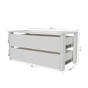 Ver imagem 3 de Kit Gaveteiro 87cm Hera CabeCasa MadeiraOriginals