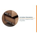 Ver imagem 6 de Kit Planejado Gaveteiro 87cm Hera CabeCasa MadeiraOriginals Marrom/Louro