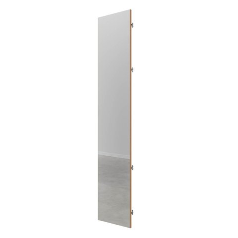 Porta com Espelho Hera CabeCasa MadeiraOriginals Marrom/Louro