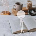 Ver imagem 2 de Lupa de Pescoço Aumento 5x Haste Flexivel Apoio Mesa Maos Livres Idoso Vista Cansada Pescoço Leitura