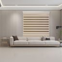 Ver imagem 2 de Persiana Rolo Zebra Bando 1,80 X 2,50 Double Vision Cinza