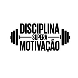 Adesivos de Parede Academia Disciplina Supera Motivação-Gigante 98x197cm - 2