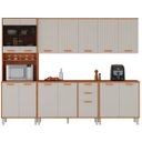 Ver imagem 2 de Cozinha Modulada 5 Peças 14 Portas 2 Gavetas Paneleiro para Forno Itafriz Itatiaia