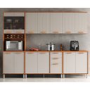 Ver imagem 1 de Cozinha Modulada 5 Peças 14 Portas 2 Gavetas Paneleiro para Forno Itafriz Itatiaia