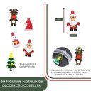 Ver imagem 2 de Pisca Cascata 130led 3,0m Branco Quente Cortina Varal Figura Prova D'água Decoração Natal Luvinco