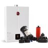 Kit Aquecedor Passagem Gás GLP Digital 22L + Filtro de Água - 1