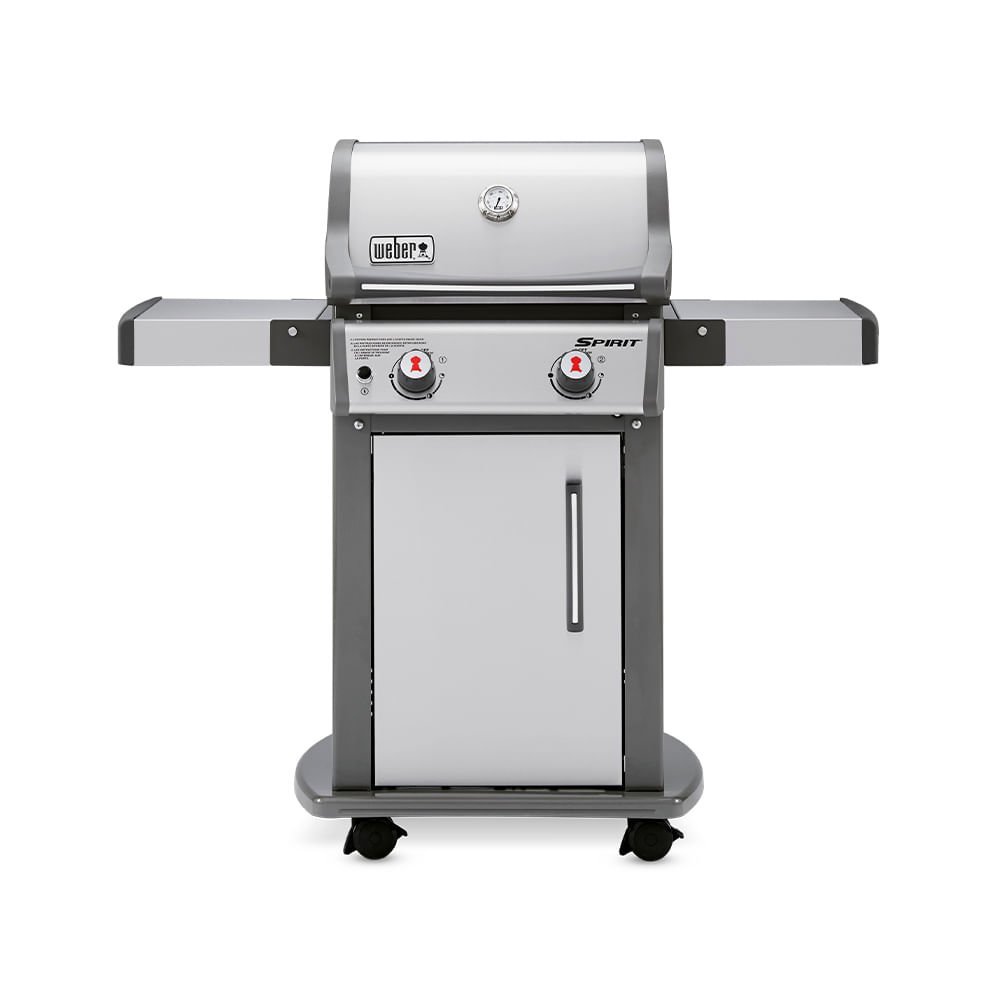 Churrasqueira a Gás Spirit S-210 Weber Aço Inox