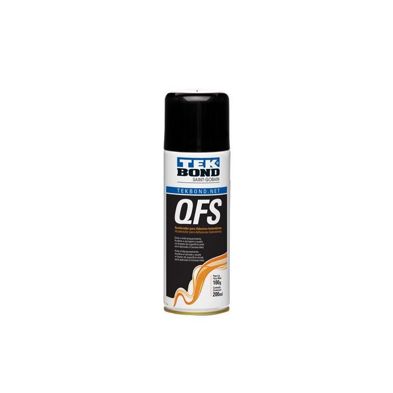 ADESIVO ACELERADOR QFS AEROSOL 200ML Tek Bond