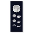 Ver imagem 2 de Adesivo Porta - Fases da Lua 5 - P - 73x213 Cm