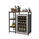 Ver imagem 1 de Bancada Gourmet Industrial Klm Store Preto-imbuia