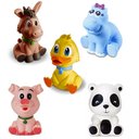 Ver imagem 2 de Kit com 15 Brinquedos De Vinil Para Bebê A Partir De 3 Meses