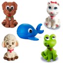Ver imagem 3 de Kit com 15 Brinquedos De Vinil Para Bebê A Partir De 3 Meses
