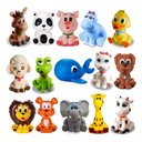 Ver imagem 1 de Kit com 15 Brinquedos De Vinil Para Bebê A Partir De 3 Meses