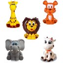 Ver imagem 4 de Kit com 15 Brinquedos De Vinil Para Bebê A Partir De 3 Meses