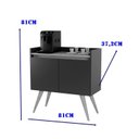 Ver imagem 3 de Buffet Aparador 2 Portas Gold