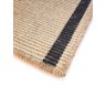 Tapete Sisal Fibra Natural de Luxo 60x80cm Várias Cores:Palha Natural Listrado - 3