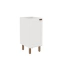 Ver imagem 2 de Balcão 1 Porta Americano 100% MDF sem Tampo Iluminata Branco
