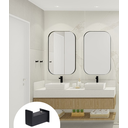 Ver imagem 2 de Cabide de Parede Banheiro 4,5cm em Aço Inox Black Matte Preto Fosco Stainless