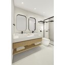 Ver imagem 5 de Cabide de Parede Banheiro 4,5cm em Aço Inox Black Matte Preto Fosco Stainless