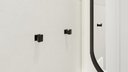 Ver imagem 3 de Cabide de Parede Banheiro 4,5cm em Aço Inox Black Matte Preto Fosco Stainless