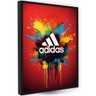 Quadro para Decoração Parede Moderna Quarto Tenis Adidas - 1