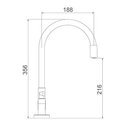 Ver imagem 4 de Torneira Misturador Lorenzetti Lorenflex 1256 B27 com Bica Móvel de Bancada Preta