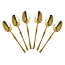 Ver imagem 1 de COLHER SOBREMESA GOLD CLASSIC 15,3x3CM Dolce Home