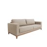 Sofá Berlim 230 cm - Linho Bege - 2
