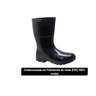 Bota Galocha Pvc Limpeza Faxina Antiderrapante Preta Kadesh 43 - 2