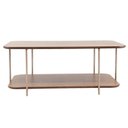Ver imagem 2 de Mesa de Centro Metal/Madeira Onix Marrom 100% MDF