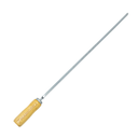 Ver imagem 4 de Kit 3 Espeto Espada + 3 Espeto Duplo Profissional Para Linguiça Churrasco Marivent