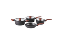 Ver imagem 1 de Conjunto Panelas 4 Peças Ceramic Life com Indução Sirius Preto Brinox Brinox Linha 15