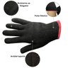 Luva Preta Pigmentada Tricotada Segurança Epi Canteiro Obra | Fertak | Kit 24 Pares - 2