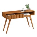 Ver imagem 3 de Aparador Ripado Açaí com 1 Gaveta Nature Jb Bechara