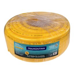 Eletroduto Corrugado Am. Flex. Termoplastico DN 20 1/2 Pc C/ 50 MT - Tramontina - 1