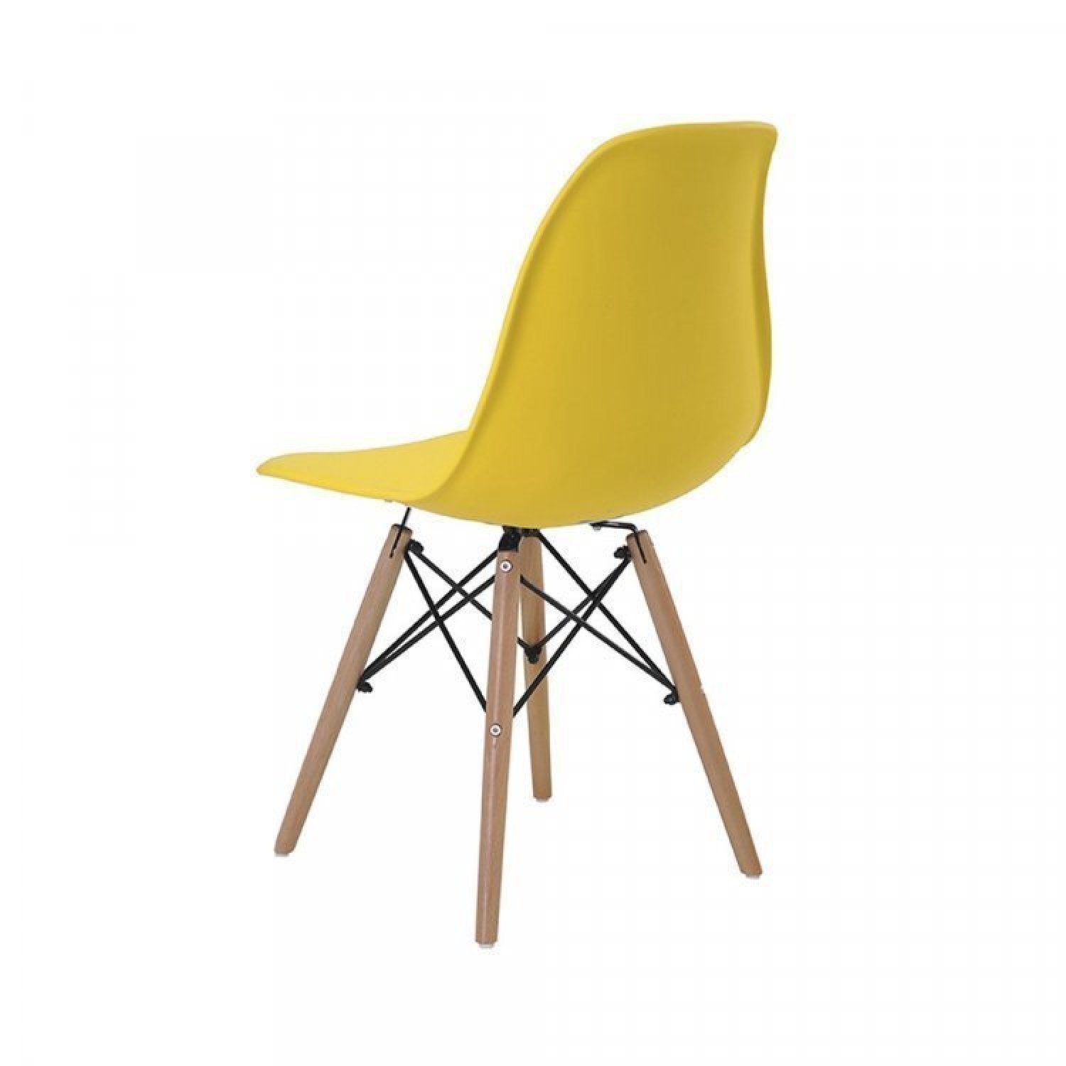 Conjunto 6 Cadeiras Eiffel PP Base Madeira - 5