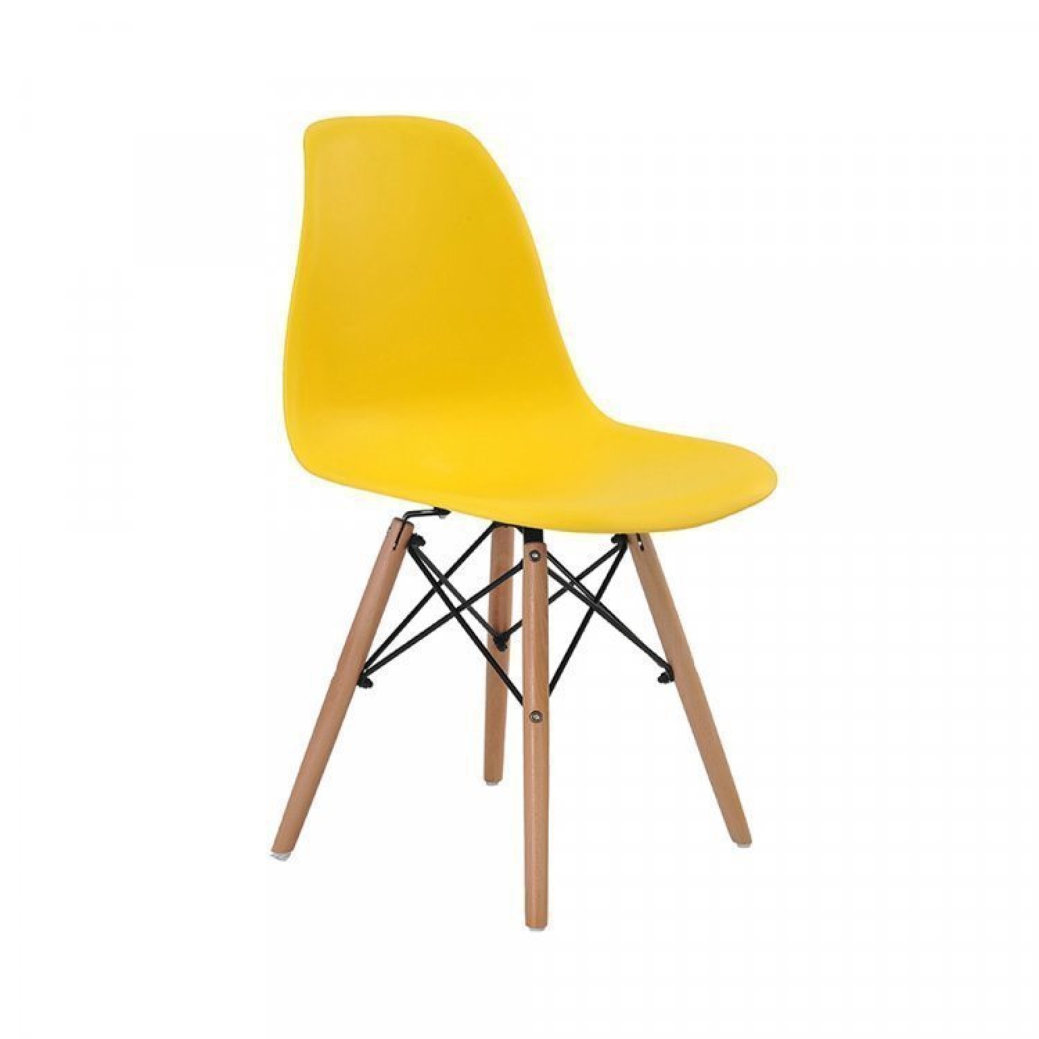 Conjunto 6 Cadeiras Eiffel PP Base Madeira - 2