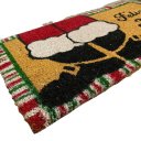 Ver imagem 2 de Tapete Natalino de Fibra de Coco 33 X 60cm