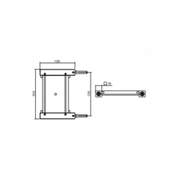 Saboneteira de Parede Tirreno Veneza Cromado com Vidro 1156g 256v - 3