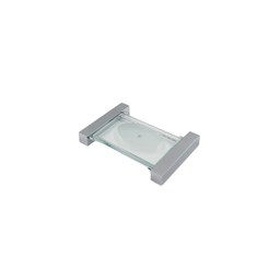 Saboneteira de Parede Tirreno Veneza Cromado com Vidro 1156g 256v - 2