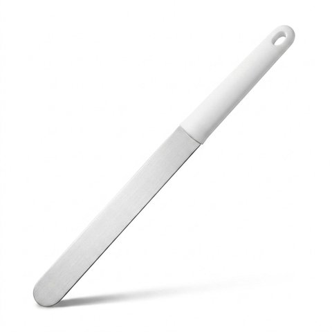 Espátula Reta para Confeiteiro Aço Inox 40,5 cm Bolos Tortas