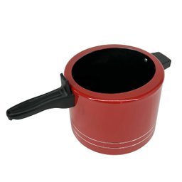 Panela De Pressão Antiaderente 4,5 Litros Alumínio - Vermelha - 3
