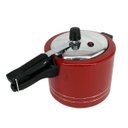 Ver imagem 2 de Panela De Pressão Antiaderente 4,5 Litros Alumínio - Vermelha