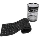 Ver imagem 3 de Teclado Dobravel Emborrachado Resistente Agua Usb Preto