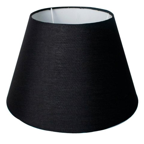 Cúpula de Abajur 19x16x28cm Tecido Algodão Soquete Nacional Ref 20A